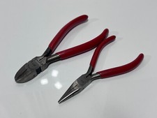Kraeuter USA 2pc Precision Pliers Set, 35015 Diagonal Cutters, 20183 Needle Nose