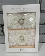 Lace Wedding Garter Set For Garter Toss Bachelorette Party Wedding