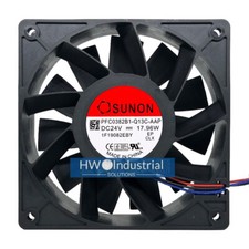 SUNON PFC0382B1-Q13C-AAP 3-wire 24V 17.96W 12CM Inverter Cooling Fan