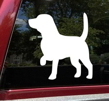Beagle Vinyl Decal - Dog Hound English Puppy - Die Cut Sticker Foxhound