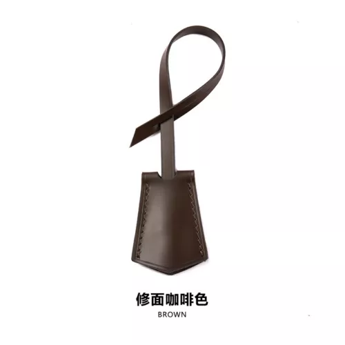 Handgefertigte Vachetta Leder Schlüssel Glocke - Rindsleder Kofferanhänger für Handtaschen - Bild 13 von 22