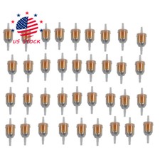 Universal 36 Pack GAS Inline Fuel Filter 1/4" 5/16" Fits Kawasaki Kohler Briggs