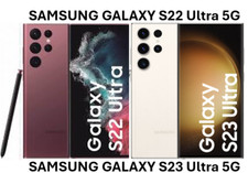 Samsung Galaxy S23 Ultra/S22 Ultra Smartphone 256GB 128G Unlocked UK Very Good