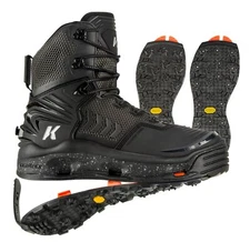 Korkers River Ops Wading Boots with Kling-On and Studded Kling-On Soles FB5325