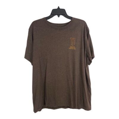 Monster Java Mens Tee Shirt Adult Size 2xl Brown Short Sleeve Tee MONSTER Energy