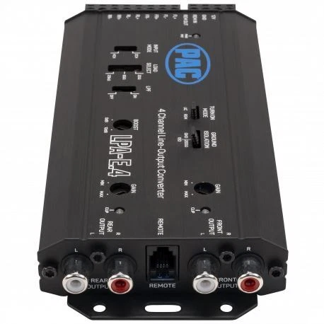 PAC LPA-E.4 Advanced LOCPRO Expert Line Output Converter w/ Auto Turn On 4-Ch - Image 4 of 4