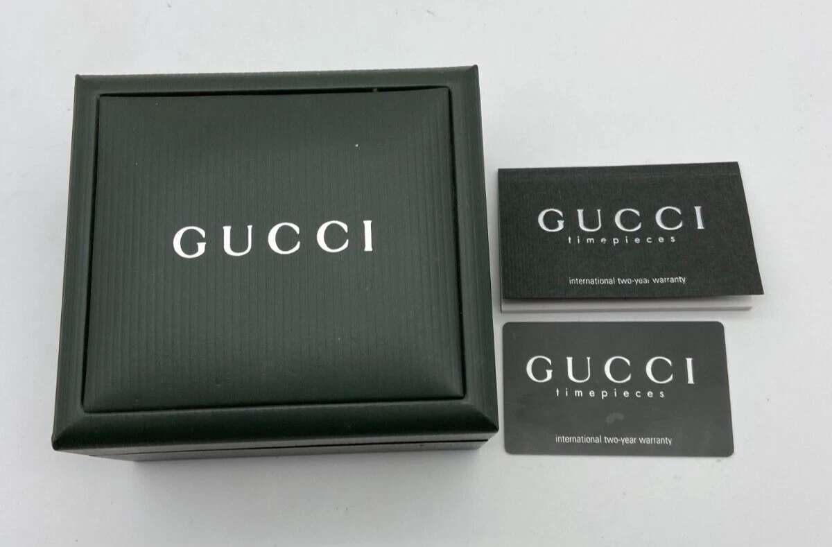 Coffret montre Gucci livret #1459