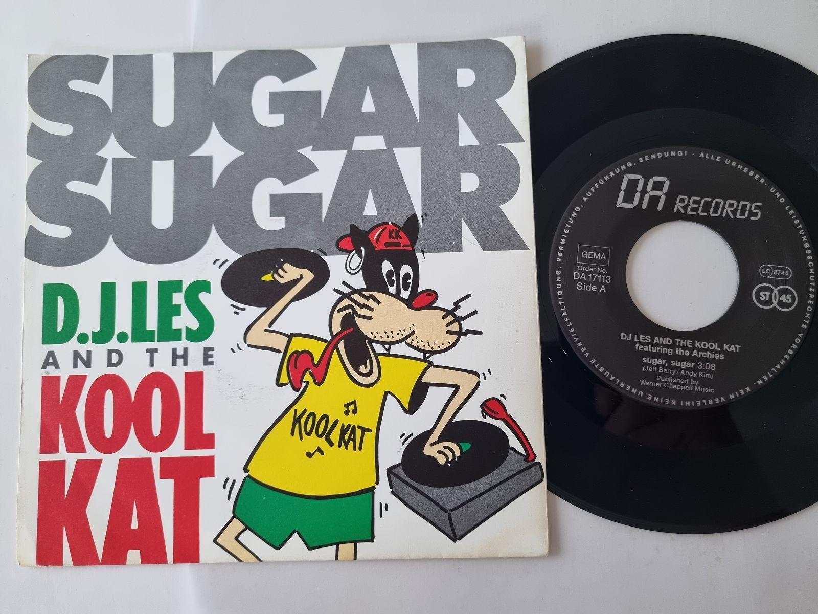 7"" Single The Archies/ DJ Les and the Kool Kat - Sugar, sugar REMIX Vinyl German