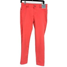 Cat  Jack Girls Kids Size 16 Neon Orange Jeans New Stretch Jeggings Target