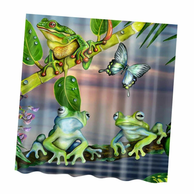 Nature Print Shower Curtains