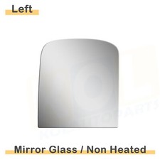 Upper Mirror Glass for 1999-14 Chevy Silverado 2500HD Driver Left Side Adhesive