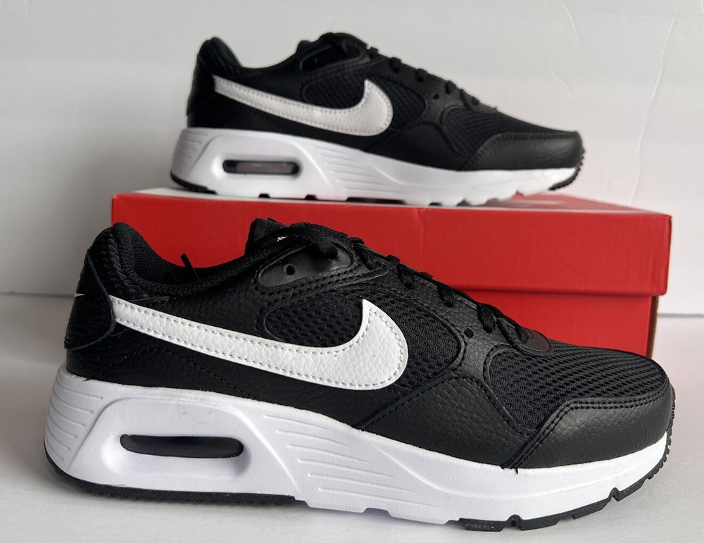Nike Air Max SC Black White Sneakers CW4554 001 Size 6.5