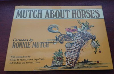 Mutch About Horses Cartoons by Ronnie Mutch horse cartoon book humour drawings