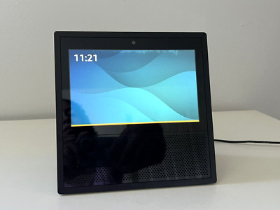 Amazon Echo Show MW46WB 1st Gen Smart Assistant Alexa Black w/AC Adaptor Working