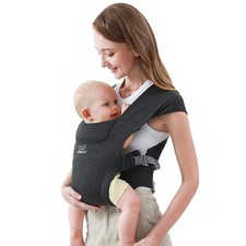 MOMTORY Newborn Carrier, Baby Carrier, Cozy Baby Wraps Carrier, with Hook Loop