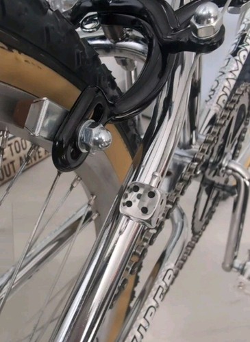 DICE BRAKE CABLE END CRIMPS X4.Old school bmx raleigh burner chopper mongoose - Picture 3 of 3