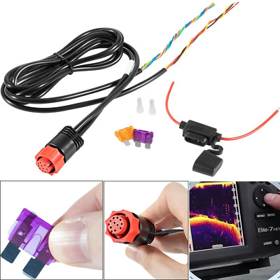 Replace 000-0127-49, PC-30-RS422 Power Cable Fits for Lowrance Hds Series Elite