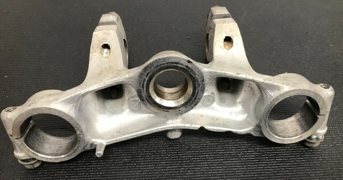 Kawasaki KX80 Top Clamp Used Clean OE Part fits 1989-91 P/N 44039