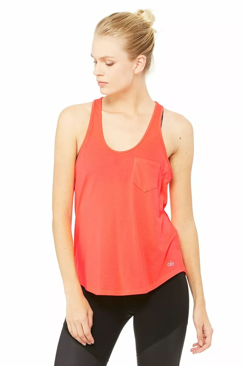 Sleek and Stylish ALO YOGA Net Tank