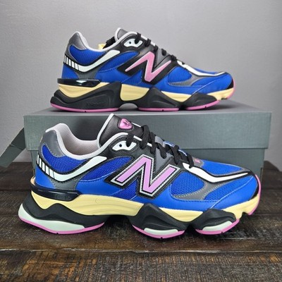 New Balance 9060 Mens Size 11.5 Running Shoe Blue Oasis Real Pink Black U9060BPO