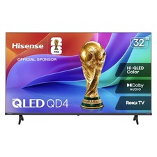 Hisense 32-Inch Class Qd4Sr Series Hi-QLED HD Smart Roku TV 32Qd4Hsr 2026 Model