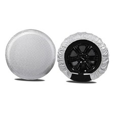 MOONET Tire Covers for RV Wheel 2 M for Tire Diameter 27-29inch Silver 2Pack