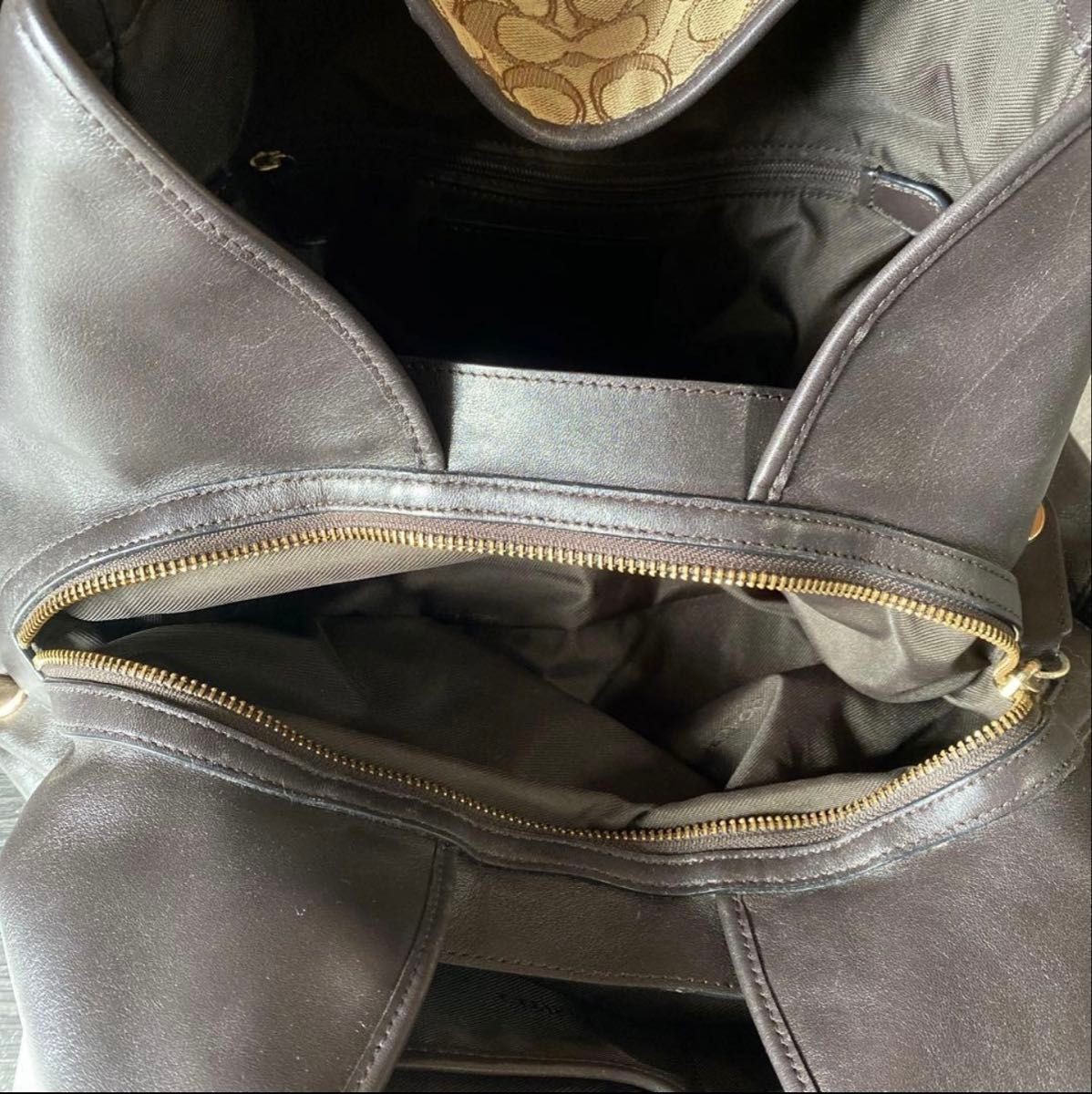 Coach Tote Bag Signature Pattern 11a thumbnail 7