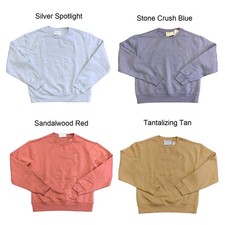 Champion Women's Long Sleeve Fleece Lined Comfort Fit Pullover Sweatshirt