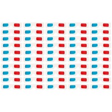 100 Pezzi Occhiali 3D Cartone Occhiali Anaglifici Universali Occhiali per Film Video