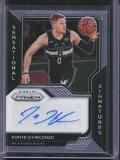 2020-21 Panini Prizm #SS-DDI Donte DiVincenzo Sensational Signatures