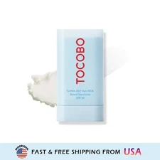 [TOCOBO] Cotton Airy Sun Stick Sun Screen Broad Spectrum SPF 50 19g - US SELLER