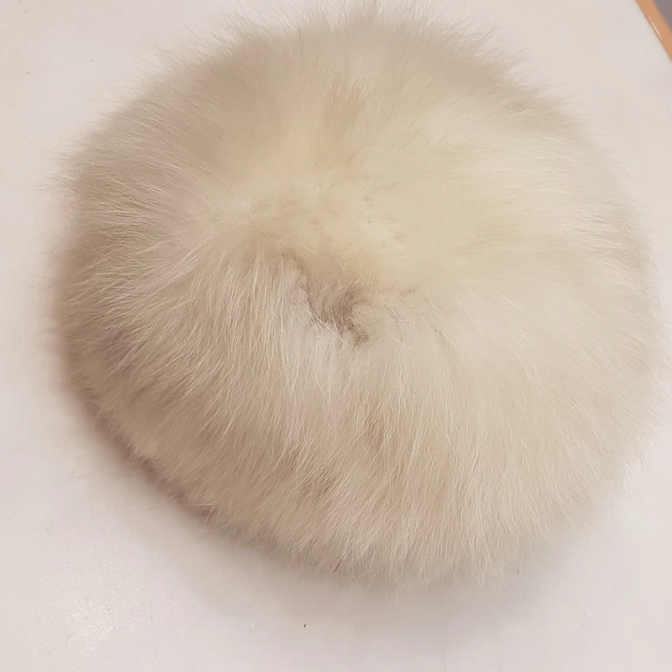 Colbacco da donna in vera pelliccia di volpe  vintage  - Immagine 2 di 4