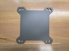 GRAY Carbon Fiber - SBC (4brl) Intake Block-O...