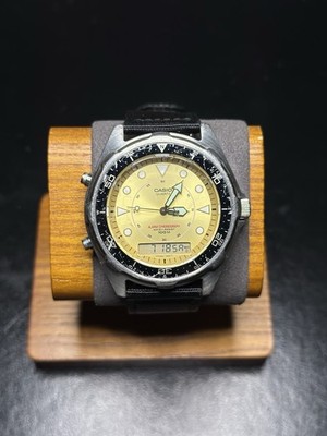 Vintage Casio AMW-320R Ana-Digi ''Arnie'' New Nylon strap Running New Battery