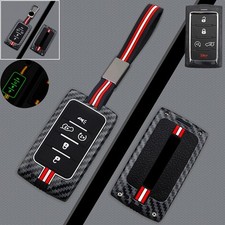 Zinc Alloy Silicone Car Remote Key Case Cover For Jeep Grand Cherokee Wagoneer