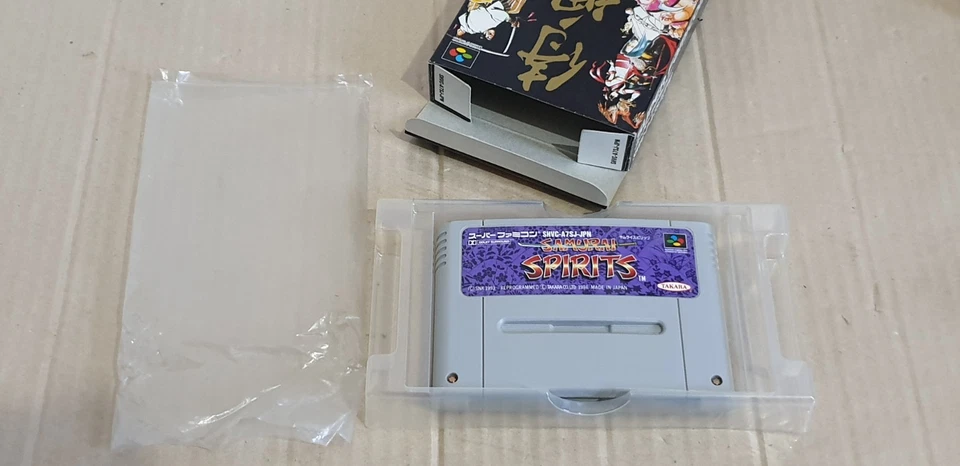 Super Famicom NTSC J SNES Japan Samurai Spirits Boxed, Tested, VGC Nintendo 1994 - Image 2 of 4