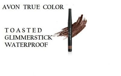 TOASTED AVON TRUE COLOR WATERPROOF GLIMMMERSTICK READ RETIRED