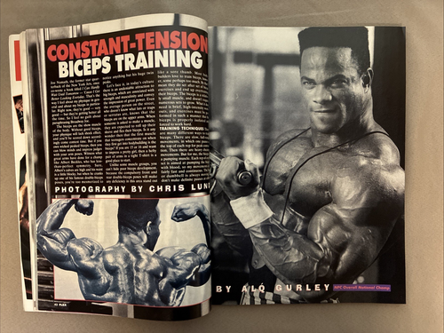 Flex Bodybuilding Muscle Magazine / Rich Gaspari / 03-93 - Picture 7 of 8