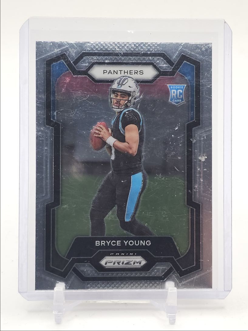 BRYCE YOUNG 2023 PANINI PRIZM ROOKIE FOOTBALL PANTHERS #311 RC Q1300