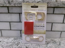 GoldKey Antimicrobial Hand Tool w/Containment Case, Keychain Stylus 3 Items *NEW