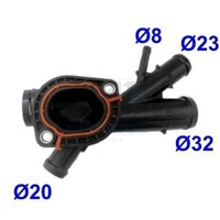 KüHlmittelflansch Meat & Doria 93164 FüR Vw Caddy 3 GroßRaumlimousine 2KA 2KH 6