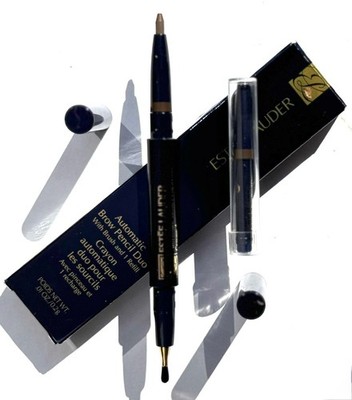 Estee Lauder Automatic Brow Pencil Duo With Brush And 1 Refull ABD5 Soft Brown