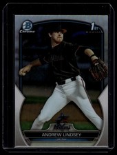 2023 Bowman Draft #BDC-18 Andrew Lindsey Chrome Refractor