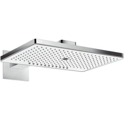 hansgrohe Rainmaker Select Kopfbrause 460 3jet mit Brausearm Weiß/Chrom 24007400