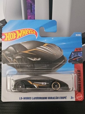  Hot Wheels LB Works Lamborghini Huracán Coupé   Schwarz/Gold   Nightburnerz 8