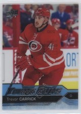 2016-17 Upper Deck Young Guns Clear Cut Trevor Carrick #230 11hp