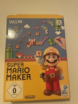 Super Mario Maker (Nintendo Wii U) - Limited Edition mit Artbook - OVP + Anl.
