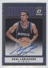 2016-17 Donruss Optic Rookie Dominator Signatures 15/50 Skal Labissiere Auto s7f