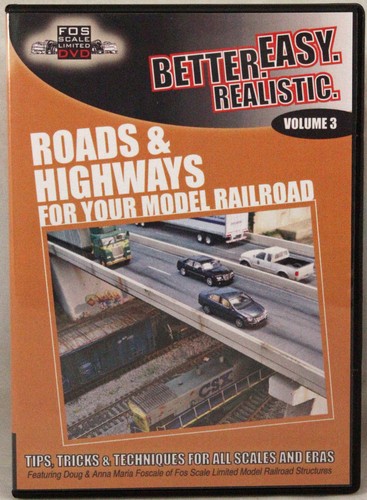 FOS Scale Models - Better, Easy, Realistic - Roads & Highways -DVD - Vol.3