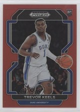 2022-23 Panini Prizm Draft Picks Red Prizm 192/299 Trevor Keels #85 1u6